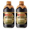 Wan Ja Shan Black Bean Soy Sauce Made with Premium Black Beans, All Naturally Brewed, Less Sodium, Gluten Free, No Preservatives, Great for All Kinds Cooking , Stir-fry, Dipping, Roasting, Marinating, Stewing and more. 15oz Pack of 2 view 1
