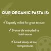 DeLallo Organic Capellini Pasta, Made with Only 100% Semolina Durum Wheat Flour, Bronze Cut, Made in Italy, Non-GMO, Kosher, Vegan, Preservative Free, 1 Pound Bag, (4 Pack) view 4