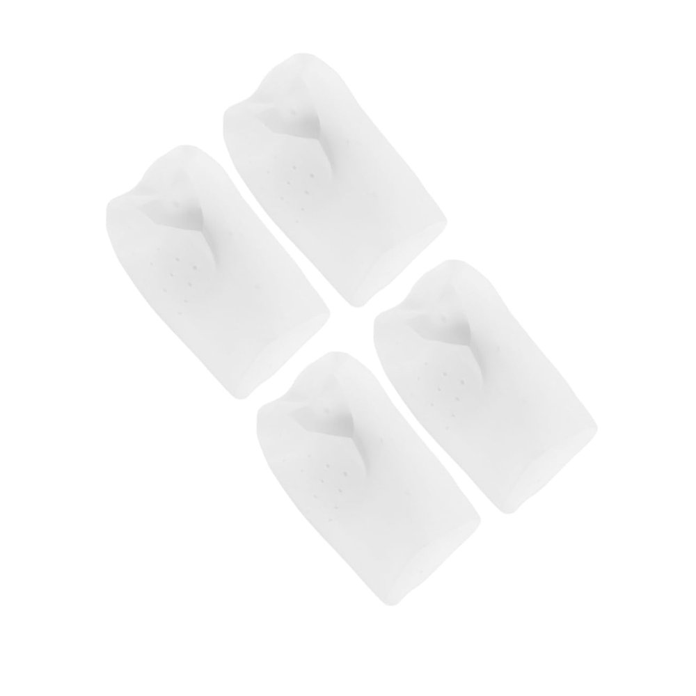 Didiseaon 2pairs Invisible Heel Lift Pads for Women Men Silicone Height Increase Inserts Reusable Comfortable Shoe Accessories for Occasions