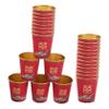 Ipetboom 50pcs Wedding Tea Cups Glitter Cups for Bachelorette Perfect for Banquet Ceremony Festival view 1
