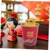 Ipetboom 50pcs Wedding Tea Cups Glitter Cups for Bachelorette Perfect for Banquet Ceremony Festival view 4