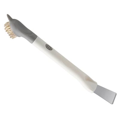 DINHEAROM Multi-Function Kitchen Cleaning Brush for Stoves and Pots High-Density Bristles for Deep Cleaning Versatile Scrub Brush for Gas Ranges and Ceramics for Removing Grease and Grime
