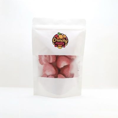 Freeze-Dried Strawberries 100% Natural, No Sugar Added, Gluten-Free & Vegan Snack Crispy, Non-GMO Dried Fruit for Smoothies, Baking & Cereal Healthy, Lightweight & Shelf-Stable (1.25 OZ)
