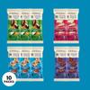 Bearded Brothers Organic Vegan Energy Bars - Gluten & Soy Free, Paleo, Whole 30 | Non GMO, Low Glycemic, High Protein, Fiber (10 Pack, Variety Pack Regenerative Organic) view 2