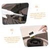 CALLARON Multipurpose Cleaner Brush Stiff Bristle Scrub Brush Gas Stove and Kitchen Cleaner view 3