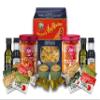 Imported Italian Dinner for Two Meal Kit - Sun-Dried Tomato Pesto, Spicy Arrabbiata Pesto, Pasta, Seasonings and Sweets Gift Box view 1