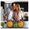 Imported Italian Dinner for Two Meal Kit - Sun-Dried Tomato Pesto, Spicy Arrabbiata Pesto, Pasta, Seasonings and Sweets Gift Box view 2