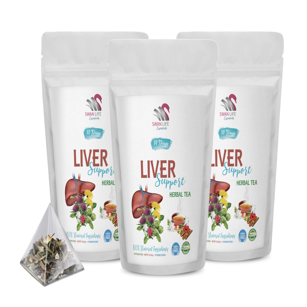 LIVER SUPPORT HERBAL BLEND TEA - Roasted cacao shell, cinnamon, licorice root, milk thistle, burdock root, roasted chicory root, dandelion root, liver support tea, fennel seed 42 Days tea