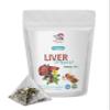 LIVER SUPPORT HERBAL BLEND TEA - Roasted cacao shell, cinnamon, licorice root, milk thistle, burdock root, roasted chicory root, dandelion root, liver support tea, fennel seed 42 Days tea view 2