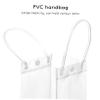 ABOOFAN 15pcs Sturdy Pvc Handbags Handles Reusable Tote Bags for Gifts Party Favors Small Business Bags view 3