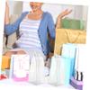 ABOOFAN 15pcs Sturdy Pvc Handbags Handles Reusable Tote Bags for Gifts Party Favors Small Business Bags view 4