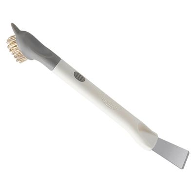 NIYANGLE 3-in-1 Stove Cleaning Brush Set Small Multi-Function Kitchen Brush for Grease and Stubborn Dirt Removal Ergonomic Handle for Household and Bathroom Cleaning