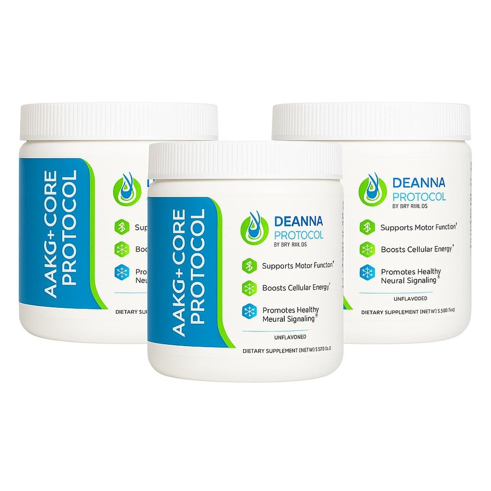 Deanna Protocol - AAKG+ Core Powder (3 Pack, Unflavored)