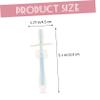Healvian 4pcs Silicone Toothbrush Boy Girl Boy Girl Brush Soft Bristles Months and up view 4