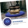 FUNOMOCYA Sound Bowl Cushion Prop Buddhism Sound Bowl Placing Pad Embroidered Mat view 3