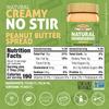 Crazy Richard's Creamy No Stir Peanut Butter with No Added Salt, Sugar, Or Preservatives (1 Pack) view 2