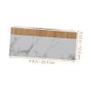FONDOTIN Home Tissue Box Storage Case Napkin Case Container Tissue Holder Marble Design Easy to Clean view 2
