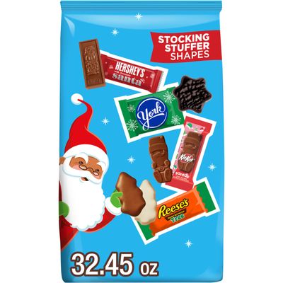 Hershey Assorted Flavored, Christmas Candy Bulk Bag, 32.45 oz