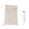 ABOOFAN 2Pcs Cotton Ice Bag Set Ice Clip for Bartenders Sturdy Crushing Tool for Kitchen Bar and Restaurant Supplies view 1