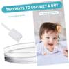 NIYANGLE 30pcs Boy Girl Oral Care Kit Soft Gauze Toothbrush Tongue Cleaner Oral Teething Brush view 4