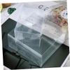 DINHEAROM 10pcs Treat Boxes for Ice Cream Desserts Transparent Mousse Packaging for Parties Events Candy Storage Cases Food-grade Material view 4
