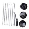 Anneome Ear Wax Remover Tools 7pc Set Ear Cleaner Brush Perfect for Home Use Gentle on Eardrum Portable view 4