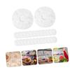 LIFKOME 400pcs Elastic Disposable Food Bowl Covers Stretchable Plastic Bowl Covers for Food Storage Convenient Kitchen Use for Leftovers and Meal Prep view 3