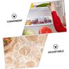 LIFKOME 400pcs Elastic Disposable Food Bowl Covers Stretchable Plastic Bowl Covers for Food Storage Convenient Kitchen Use for Leftovers and Meal Prep view 4