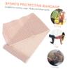 PACKOVE 1pc Elastic Compression Ankle Wrap for Sports Breathable Support Bandage for Running Yoga Exercise Self-Adhesive Design Wide view 4