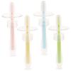 PACKOVE 4pcs Milk Toothbrush Boys and Girls Teething Relief Silicone Toothbrushes for Boy Girl Months and up view 1