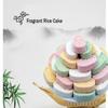 Instant fragrant rice cake, yam millet bean paste cake, old traditional mixed fruit flavor desserts, substitute breakfast biscuits, nutritious coarse grain cookies, Dim sum (Creamy,1 bag) view 2