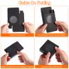 uxcell 32Pcs Soap Packaging Boxes 3.5 x 3.5 x 0.6 Inch Kraft Soap Box Mini Soap Present Treat Gift Box for Bakery Candy Packaging Jewelry Display (Black) view 4