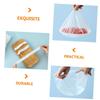 DINHEAROM 300pcs Food Storage Covers Bowl Covers Reusable Plastic Bowl for Food Preservation view 4