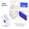 PACKOVE 1set Eye Glass Repair Kit Glasses Screws Screwdriver Complete Eyeglasses Repair Tools Tiny Screws for Rimless Frames Convenient Storage Box Included view 3