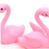OKUMEYR 4pcs Flamingo Cake Topper Decor Plastic Lawn Ornament Christmas Decorations Party Wall Art view 4
