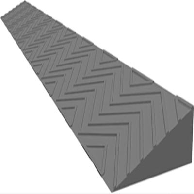 2 Inch Door Threshold Ramp for Robotic Vacuum Cleaner Grey 100 * 13 * 6.5CM