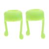 2Pcs Spiral Shaped Silicone Eye Drop Guides for Home Use view 1