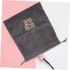 Healeved 2pcs Hair Dryer Pouch Drawstring Storage Bag for Hair Dryer Dust Collector Travel Organizer for Home Hotel Dorm Office view 3