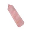 Pink Rose Quartz Hexagonal Stone Decor for Home and Photos view 1