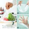 Zittop 100 PCS Fresh Keeping Bags with Elastic Disposable Plastic Bowl Cover Dish Cover Food Cover for Kitchen Bowl/Plates view 4