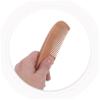 Abaodam 1set Wooden Hair Brush Set Grooming Kit Soft Bristle and Detangling Comb for Newborns for Daily Bathing and Scalp Massage Gentle and Safe for Delicate Skin view 3