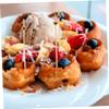 VILLFUL 1set Disposable Wood Ice Cream Cones Bulk Set Charcuterie Cones for Parties Diy Waffle Making Supplies for Appetizers view 2