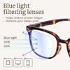 NOVIVON +2.75 Reading Glasses for Women, Blue Light Blocking Readers, Computer eye glasses, Cheaters view 4