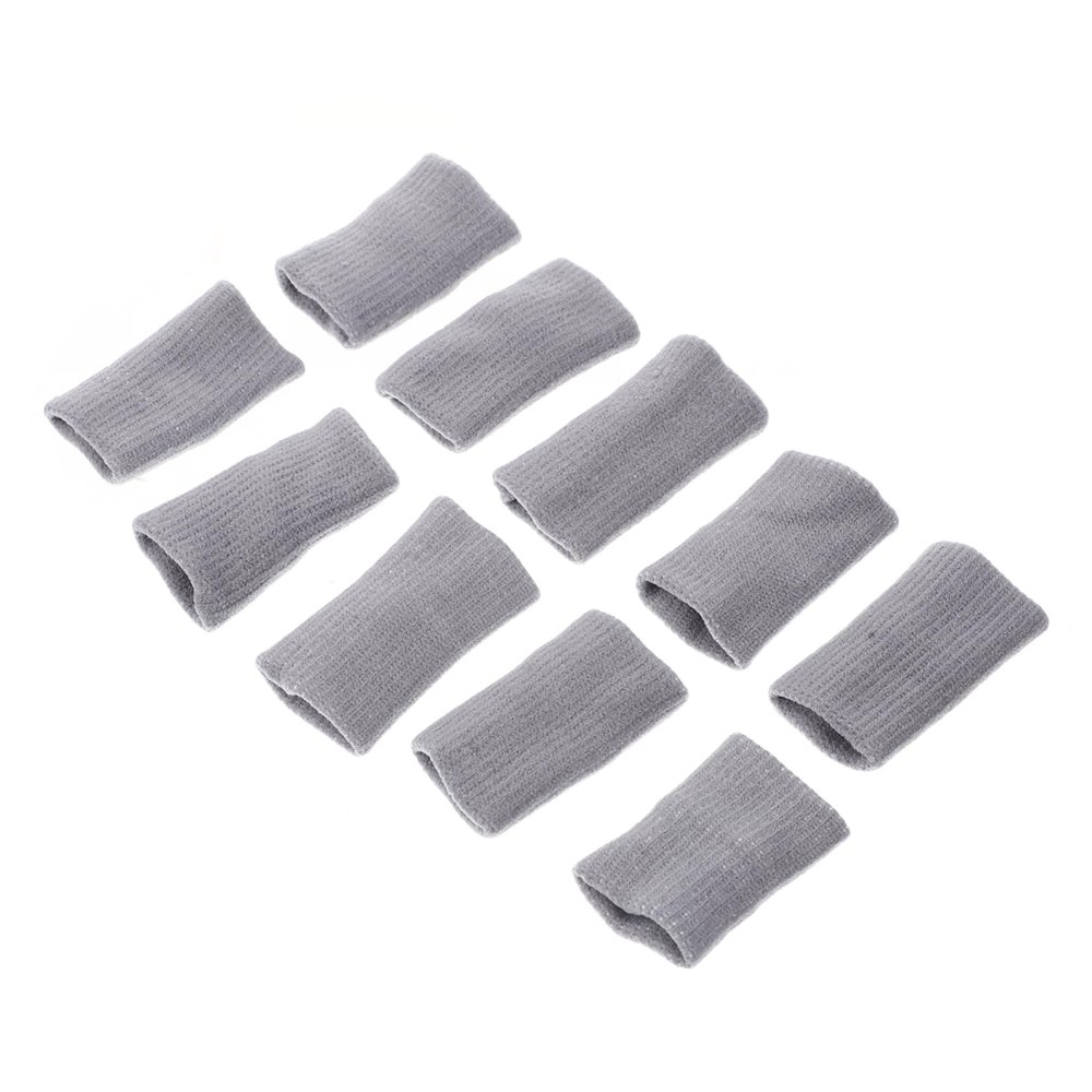 10Pcs Sports Finger Sleeves Breathable Finger Protectors for Basketball and Volleyball Multi-function Cots Comfort Fit for Sports Enthusiasts