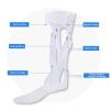 QIUFANGM Drop Foot Support Splint, Drop Foot Orthosis, Unisex Medical Ankle Foot Orthosis Support(Right,M) view 3