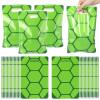 Eccliy 30 Pcs Turtle Goodie Bags Green Party Bags with Handles Theme view 1