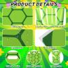 Eccliy 30 Pcs Turtle Goodie Bags Green Party Bags with Handles Theme view 4