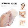 SAFIGLE Agate Scraping Plate Massaging Board Body Gua Sha Tool Horn-Shaped Design view 2