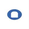 Podern Sport Set - Reusable Omnipod Cover - Slim, Low-Profile, Matte Finish for Diabetic Insulin Pumps and Matching Overlay Tapes (Speed Blue). view 3