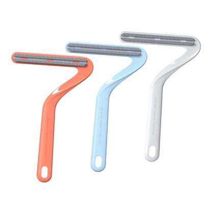 FIXOSHEE 3pcs Double-Sided Lint Remover Plastic Handle Portable Hair Cleaning Shaver for Clothes Fabric and PET Fur Removal Home Use